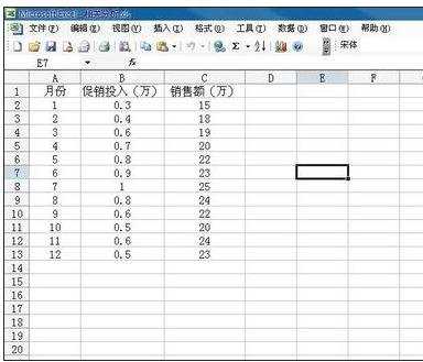 Excel2007怎么做相关性分析
